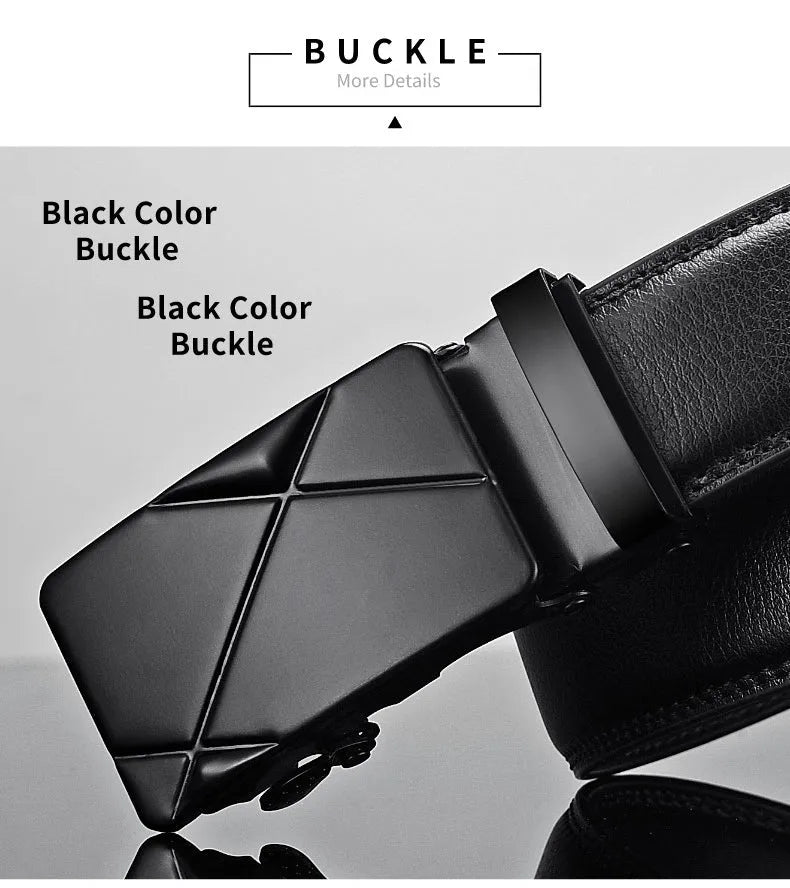 LuxorFlex Herren Leder Automatik Gürtel
